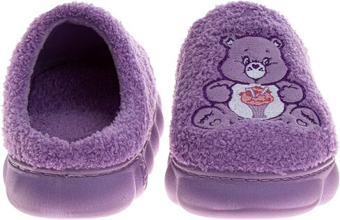 Josmo Care Bear Slippers for Women - Bear Sandal House Shoes - NonSlip Comfy Plush Soft Fluffy Warm (Sizes 5-10 Adults) in Saudi Arabia