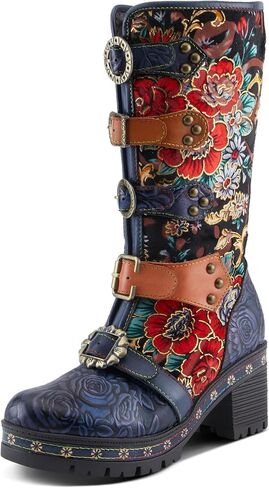 SPRING STEP L'Artiste Brazen Women's Mid Sheaft Boot - Boldsile Chic ، BOLD & SING ، BOOTS MONRAY BOOTS in Kuwait