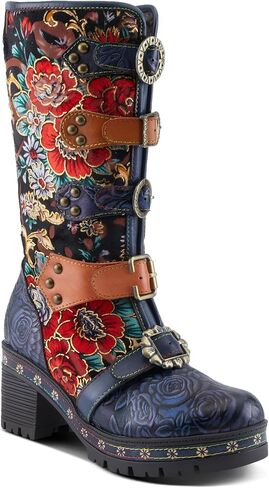 SPRING STEP L'Artiste Brazen Women's Mid Sheaft Boot - Boldsile Chic ، BOLD & SING ، BOOTS MONRAY BOOTS in Kuwait