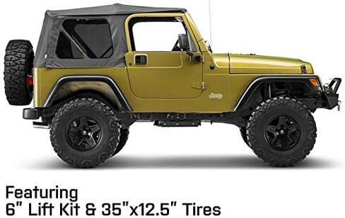 ماموث بولدر العجلة السوداء غير اللامع. 17x9 ؛ -6 مم إزاحة متوافقة مع 07-18 Jeep Wrangler JK in Kuwait