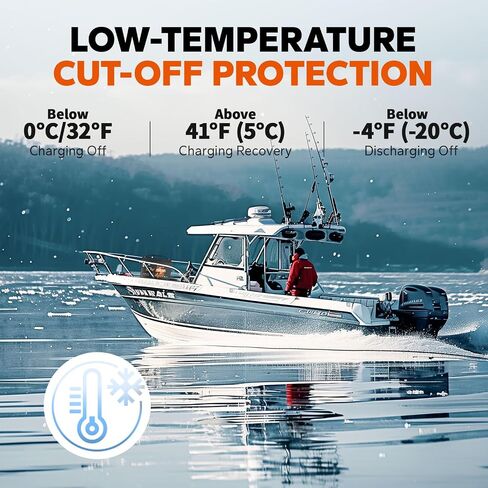 Litime 12V 100ah OBM Bluetooth LifePo4 بطارية مع حماية منخفضة الإيقاع ، مجموعة 31 بطارية الليثيوم ، 100A BMS ، كحد أقصى. 15000 دورة ، مثالية للتصيد المحركات ، RVs ، القارب ، البحرية ، خارج الشبكة in Kuwait