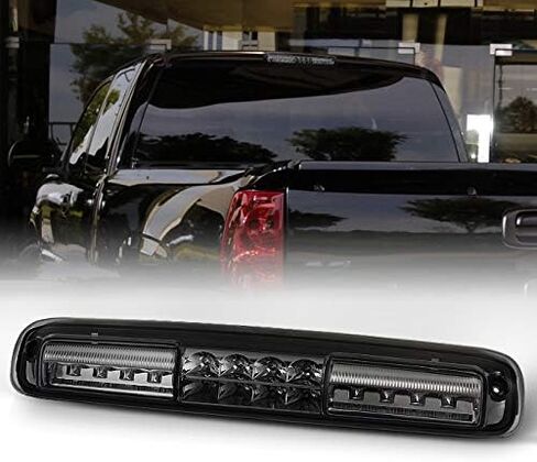 AKKON - For Chevrolet Silverado GMC Sierra Replacement LED 3rd Brake Light Signal Third Cargo Stop Lamp Smoke in Saudi Arabia
