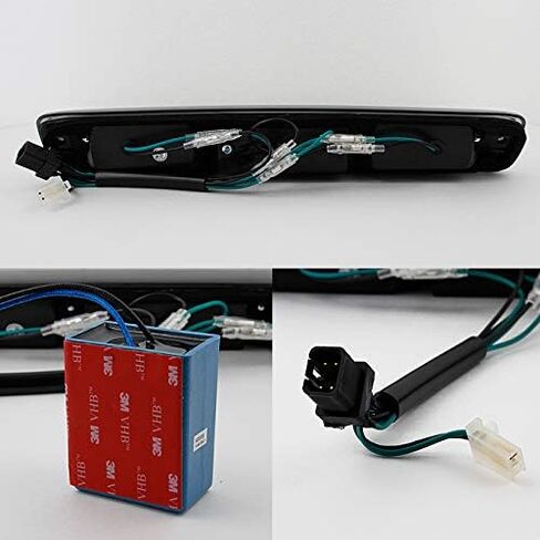 AKKON - For Chevrolet Silverado GMC Sierra Replacement LED 3rd Brake Light Signal Third Cargo Stop Lamp Smoke in Saudi Arabia