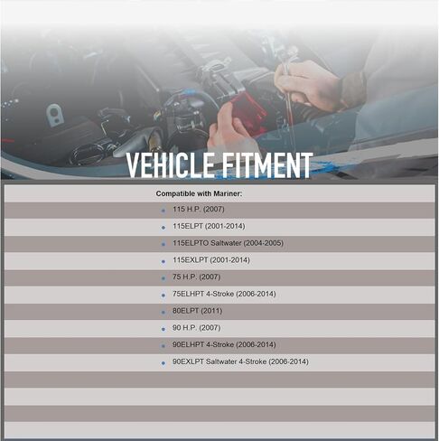 OEG Parts New ANTERNATOR متوافق مع Mercury Outboard 75 85 90 115 HP EFI 2001-2014 8400080 ، 50-897755T ، 897755T ، ADR0313 ، 40012367 in Saudi Arabia