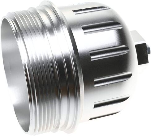 iFJF TP1015 Fuel Filter and 134001 Housing Cap Replacement for Duramax 6.6L 2017-2024 Chevy Silverado/GMC Sierra 2500HD 3500HD L5P Diesel Engine(Silver Cap) in Saudi Arabia