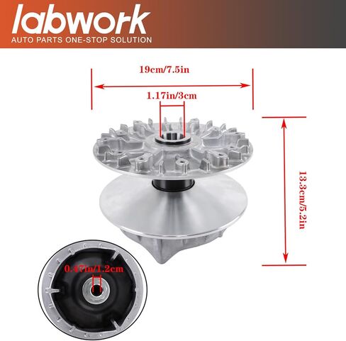 labwork Primary Drive Clutch Variator Replacement for CF-Moto CFORCE 400 2016-2019 CFORCE 500 2015-2018 CFORCE 600 2019 UFORCE 500 2016-2019 ZFORCE 500 2016-2019 Replacement for 0GRB-051000-00030 in Saudi Arabia