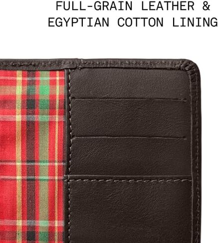 Leather Wallet for Apple AirTag NW041I – Slim Front Pocket Bifold – Handmade in Brazil – Full-Grain Leather – Holds Cards & Cash – Gift for Men – Minimalist Travel Wallet - Black in Saudi Arabia