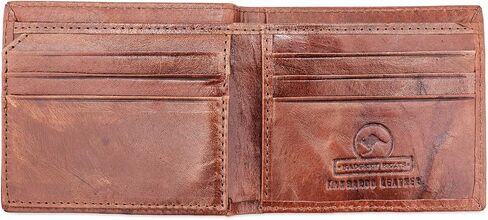 Kangaroo Leather Wallet RFID - 1 Fold in Saudi Arabia