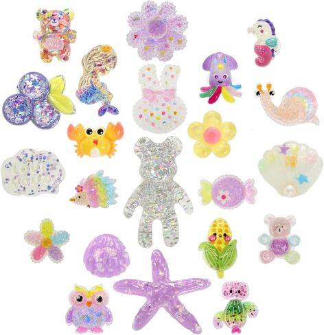 سحر أحذية لطيف بلينغ مجموعة لصالح الحفلات ، 22 قطعة ملحقات زخرفية للحيوانات اللطيفة للثبات والصنادل in Kuwait