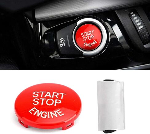 MadHornets Start Stop Engine Button Switch Cover for BMW 3 Series E90 E91 E92 E93 05-11 E60 04-09 X1 E84 10-15 X3 E83 04-10 X5 E70 07-13 X6 E71 08-14 X6 E72 10-15 Silver in Saudi Arabia