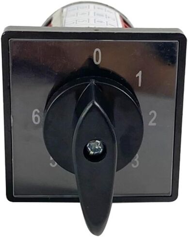 HZ8B-20/3/4 مفتاح التحكم الكهربائي 4 مستويات 20A 0-6 المواقف Universal Detary Rotary CAM Switch Interruptor HZ5B-20/4 in Saudi Arabia