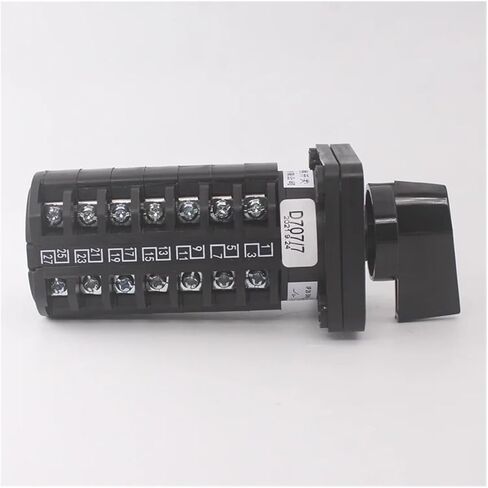 3 Position Rotary Switch LW8-10/7 Three Gear Seven Wire Dual Power Switching Motor Signal Control 10A in Saudi Arabia