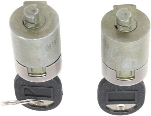 Door Lock Cylinder for Chevy for C/K 1500/2500/3500 88-94 for C3500HD 91-94,for GMC for C1500/C2500/C3500 88-94 for C3500HD 91-94 for K1500/K2500 88-94 for K3500 88-93 Set of 2 in Saudi Arabia