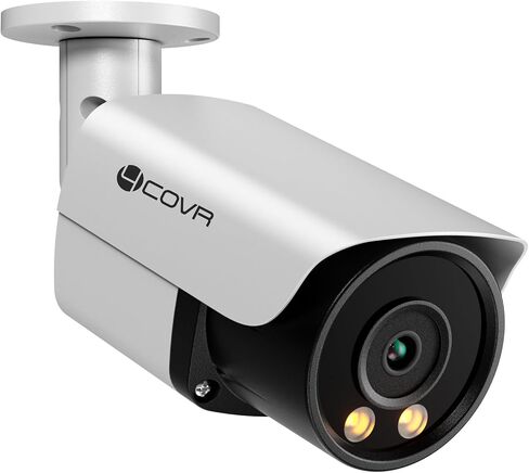 5MP PoE IP Security Bullet Camera Outdoor, 5-Megapixel Wired Camera with Dual Lights Full-Color Night Vision, Two-Way Talk, Smart AI Human/Vehicle Detection, Up to 256GB microSD Card, LY37YX5MA in Saudi Arabia