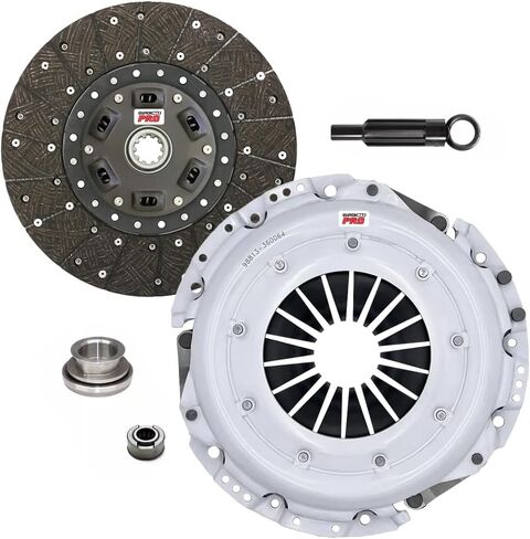 ClutchMaxPRO 11" Performance Stage 2 Clutch Kit Compatible with 1984-1987 Ford Bronco 1984-1987 E150 E250 E350 Econoline Wagon F150 F250 F350 4.9L 5.0L 5.8L (CP07031HD-ST2) in Saudi Arabia