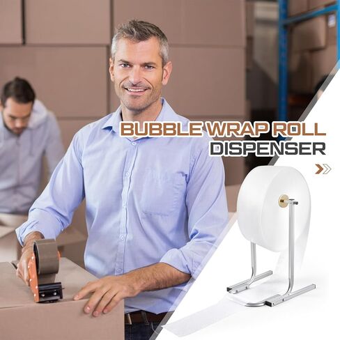 بلولو 23.62 بوصة موزع لفائف الرغوة الفقاعة ، حامل لفائف الفقاعة الدائمة ، غلاف الفقاعة القابلة للطي للتعبئة تتحرك والشحن in Kuwait