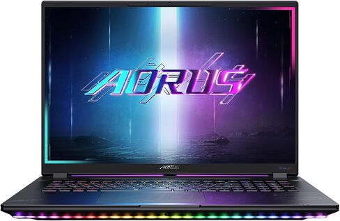 GIGABYTE - AORUS 17 (2024) Gaming Laptop - 240Hz 2560x1440 QHD - NVIDIA GeForce RTX 4070 - Intel Ultra 7 155H - 1TB SSD with 16GB DDR5 RAM - Win11 Home AD (AORUS 17 BSG-13US654SH) in Saudi Arabia