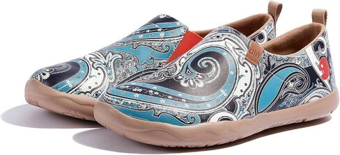 UIN Men's Walking Travel Shoes Slip On Microfiber Casual Loafers Lightweight Comfort Fashion Sneaker in Saudi Arabia