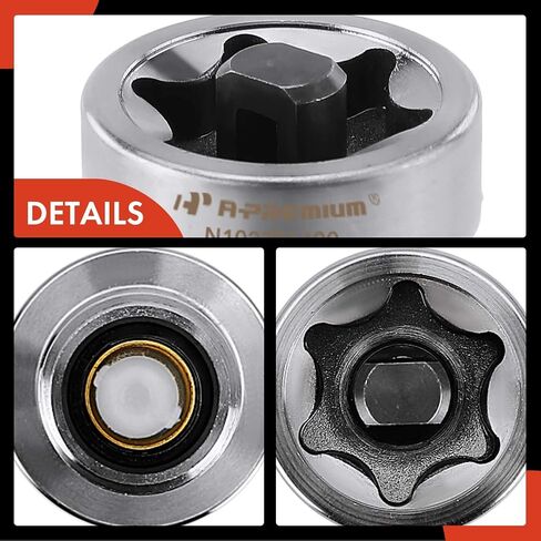 A-Premium 4-PC Engine Variable Valve Timing (VVT) Solenoid Compatible with BMW C300, C350, C350e, C400, C43, C450, C63, E300, E350, E400, E43, E550, E63, GLK350, GLE350, GLE400, GLE43, GLE450, GLE63 in Saudi Arabia