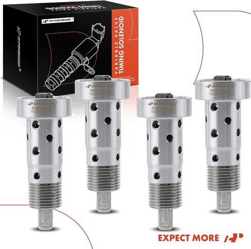 A-Premium 4-PC Engine Variable Valve Timing (VVT) Solenoid Compatible with BMW C300, C350, C350e, C400, C43, C450, C63, E300, E350, E400, E43, E550, E63, GLK350, GLE350, GLE400, GLE43, GLE450, GLE63 in Saudi Arabia