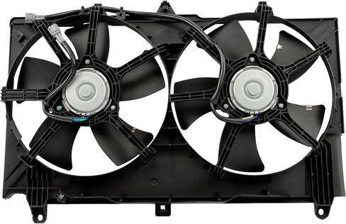 Engine Dual Radiator Condenser Cooling Fan Assembly Replacement for Nissan 350Z 2003-2007 V6 3.5L Replacement for Infiniti G35 21487CD00A 620-429 620980 NI3115127 in Saudi Arabia