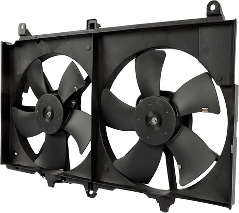Engine Dual Radiator Condenser Cooling Fan Assembly Replacement for Nissan 350Z 2003-2007 V6 3.5L Replacement for Infiniti G35 21487CD00A 620-429 620980 NI3115127 in Saudi Arabia