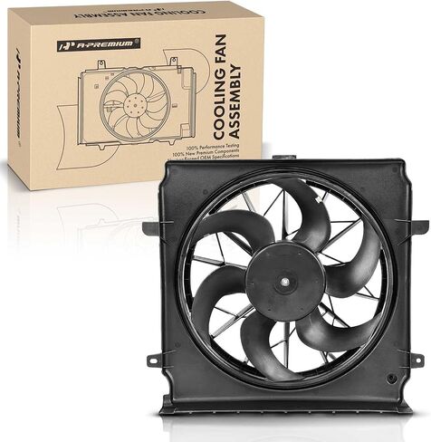 A-Premium Engine Radiator Cooling Fan Assembly Compatible with Select Jeep Models - Liberty 2004-2005 in Saudi Arabia