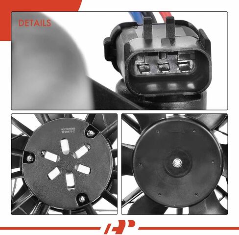 A-Premium Engine Radiator Cooling Fan Assembly Compatible with Select Jeep Models - Liberty 2004-2005 in Saudi Arabia
