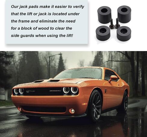 Front and Rear Jack Pad Lift Kit for 2017-2023 Dodge Challenger/Hellcat/Charger/Demon in Saudi Arabia