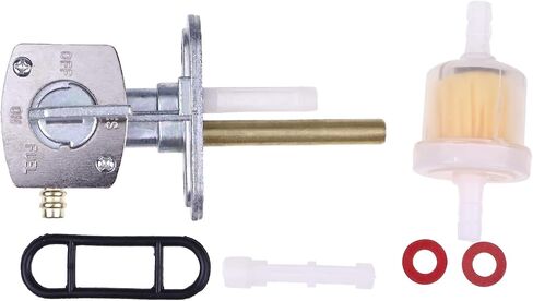 صمام الوقود Petcock مغلق 55W-24500-10-00 55W-24500-01-00 متوافق مع yamaha breeze yfa yfm 125 Blaster Grizzly 200 YFS200 TTR125LE TTR225 TTR230 TTR250 TTR250 ATV in Saudi Arabia