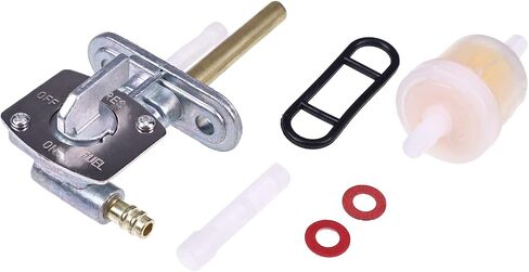 صمام الوقود Petcock مغلق 55W-24500-10-00 55W-24500-01-00 متوافق مع yamaha breeze yfa yfm 125 Blaster Grizzly 200 YFS200 TTR125LE TTR225 TTR230 TTR250 TTR250 ATV in Saudi Arabia
