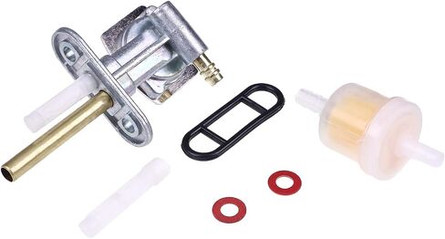 صمام الوقود Petcock مغلق 55W-24500-10-00 55W-24500-01-00 متوافق مع yamaha breeze yfa yfm 125 Blaster Grizzly 200 YFS200 TTR125LE TTR225 TTR230 TTR250 TTR250 ATV in Saudi Arabia