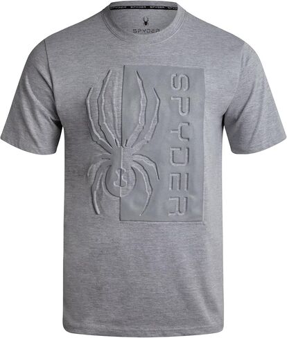 Spyder Mens Graphic T-Shirts - Soft Cotton Blend Classic Crewneck Short Sleeve Shirts for Men, Casual Shirts for Daily Wear in Saudi Arabia