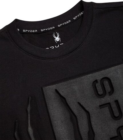 Spyder Mens Graphic T-Shirts - Soft Cotton Blend Classic Crewneck Short Sleeve Shirts for Men, Casual Shirts for Daily Wear in Saudi Arabia