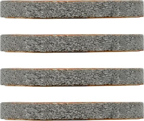 Caltric 4 Muffler Pipe Gaskets Compatible with Suzuki Gsx-1300R Hayabusa 1999-2009 2011-2015 in Saudi Arabia