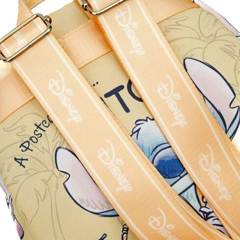 Stitch Mini Backpack for Kids Set - Bundle with 13" Disney Bag with Front Pocket and Water Bottle | Disney Lilo and Stitch Backpack Purse in Kuwait