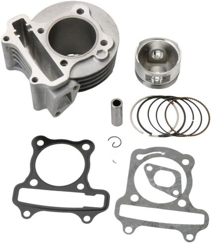 Big Bore Racing Cylinder Kit 52mm For 50cc 4T Engines Compatible With Garelli Capri Ciclone Flexi Tiesse And Similar Models in Saudi Arabia