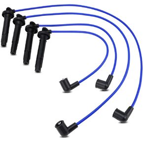 4PCS RC-FX101 Sparkplug Wire Kit for 2005-2011 Subaru Legacy Impreza Forester Outback/Saab 9-2X Replaces# 55004 FX101 175-6219 in Kuwait