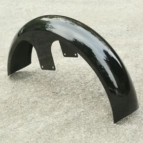 XMT-MOTO Black 26" Front Fender For Harley Custom Bagger Touring FLHT FLHX FLHR FLTR 1997-2013,Painted Black in Kuwait