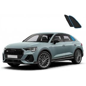 Side & الخلفي Windows Sun Shade for Audi Q3 2019-2025 | ملاءمة مخصصة ، غطاء شبكة مغناطيسية | حماية UV/حرارة الطفل ، درع الخصوصية Sunshade (ظلال شمس النافذة الجانبية الخلفية) in Saudi Arabia