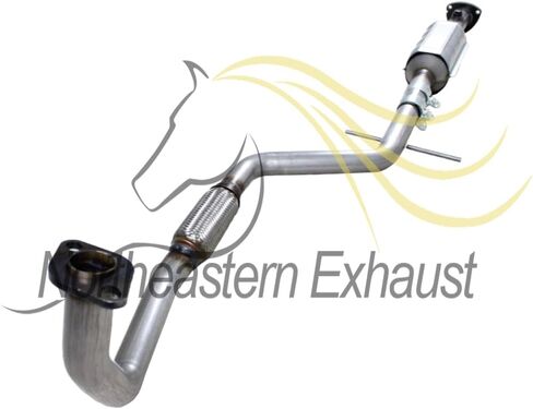 Northeastern Exhaust | EPA Approved Catalytic Resonator Muffler Exhaust Kit Compatible with Chevy Cavalier Pontiac Sunfire 1999-2002 2.2L in Saudi Arabia