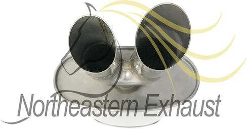 Northeastern Exhaust | EPA Approved Catalytic Resonator Muffler Exhaust Kit Compatible with Chevy Cavalier Pontiac Sunfire 1999-2002 2.2L in Saudi Arabia