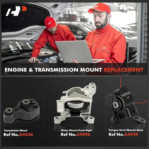 A-Premium 3PCS Engine Motor Mount and Transmission Mount and Torque Strut Mount Set Compatible with Mazda 3, 3 Sport 2014-2016, CX-5 CX5 2013-2016, L4 2.0L, Automatic Transmission in Saudi Arabia