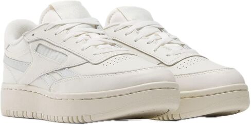 حذاء رياضي نسائي من Reebok Club C Double Revenge، رمادي 6/رمادي 6/طباشير عتيق، 8 in Saudi Arabia