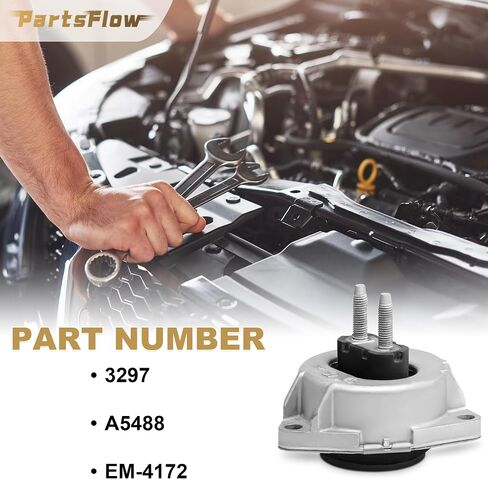 Partsflow Engine Motor & Trans Mount Fits 2011 2012 2013 2014 2015 2017 2018 2018 2019 Jeep Grand Cherokee 3.6L 5.7L 3280 3297 RWD استبدال A5611 A5611 A5488 in Kuwait