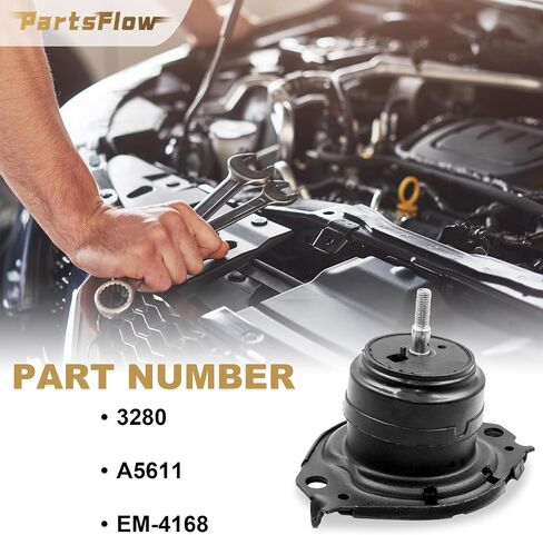 Partsflow Engine Motor & Trans Mount Fits 2011 2012 2013 2014 2015 2017 2018 2018 2019 Jeep Grand Cherokee 3.6L 5.7L 3280 3297 RWD استبدال A5611 A5611 A5488 in Kuwait