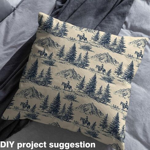 Western Cowboy Fabric by The Yard Cow Skull Cowboy Boots Hat Decor Fabric for Sewing Lovers Brown Grid Wild Cactus Tribal Arrow Fabric for DIY Upholstery and Home Accents 1 Yard,36" L x 59" W in Kuwait