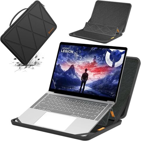 Smatree MS50 Hard EVA Protective Sleeve Case with Stand Compatible for 14 inch Lenovo IdeaPad 5X 2-in-1, for ThinkPad T14s/T14 Gen 6/5, ThinkPad E14 Gen 5/6, Lenovo Yoga 7 2-in-1 in Saudi Arabia