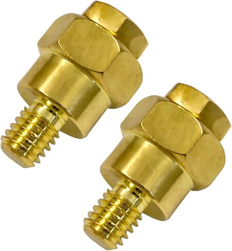 GMSP Audio Audio Power Wire amp تثبيت GM Side Post Terminal (زوج) (قصير ، ذهبي) in Kuwait