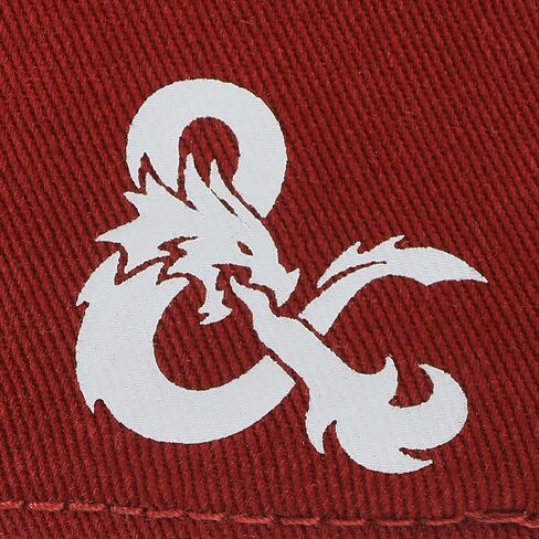 Dungeons & Dragons D20 Adult Red Unstructured Baseball Cap in Saudi Arabia
